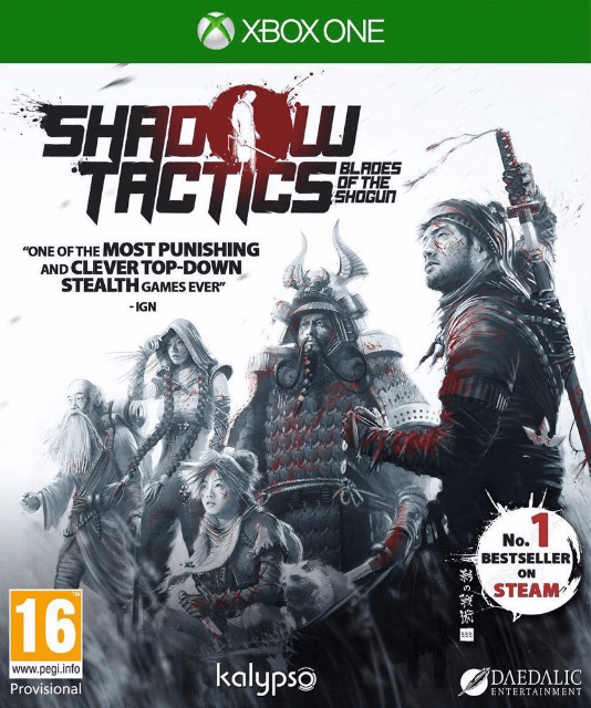 Shadow Tactics Blades of the Shogun box art for Xbox One